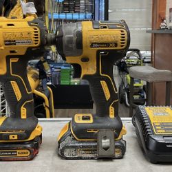 Dewalt 20V Brushless Motor Drill Set 