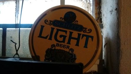 Slitz beer sign