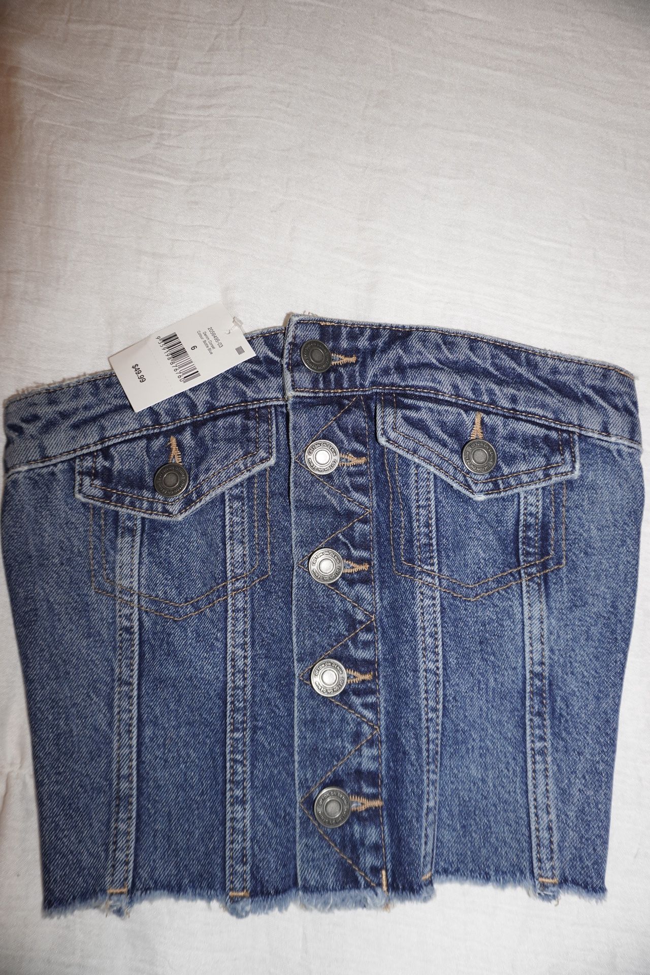 Denim Corset