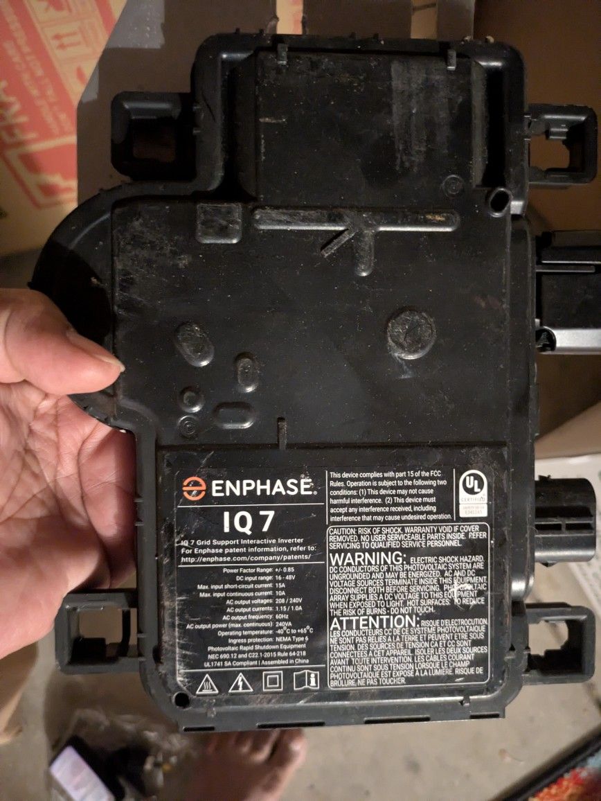 Enphase IQ7 Microinverters