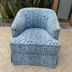 Leopard Slipper Chair
