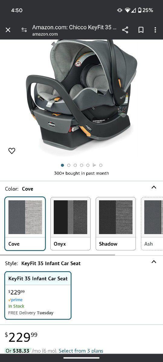 KeyFit 35 Infant Car Seat 2 Available 
