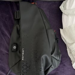 Black Crossbody Shoulder Bag 