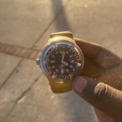 Yellow Big Face  Citizen 