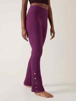 Athleta Elation Rib Snap Pant New Without Tags Size MT