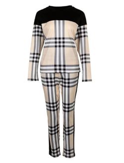 Plaid 2 Piece Outfit (Large)