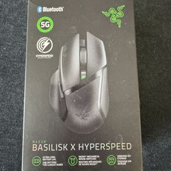 Razer Basilisk X Hyperspeed Wireless Gaming Mouse – Brand New in Box