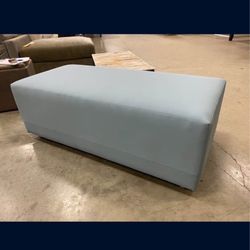 Blue Ottoman