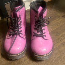 Pink Glitter Doc Marten’s Size 9C