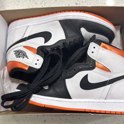 Jordan 1 retro high electro orange size -7.5