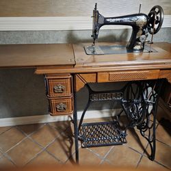 Singer antique sewing machine