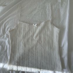 Lace tank top s size