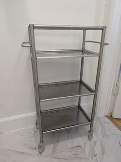 Small metal cart