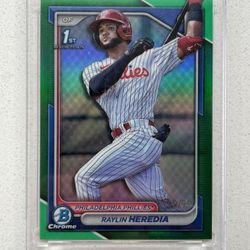 Raylin Heredia Bowman 1st Baseball Card