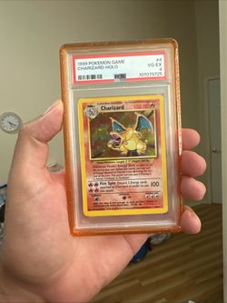 Charizard PSA 4 SLAB