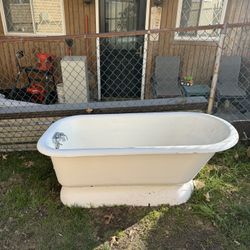 Tub Cast Iron Antique 