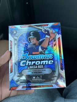 2026 Bowman Chrome Mega Box Baseball Cards