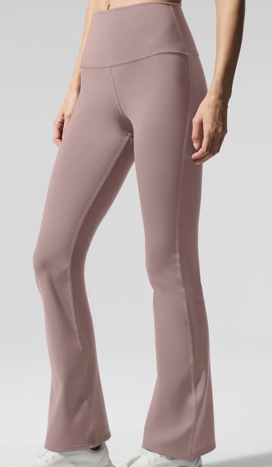 alo Airbrush High-Waist 7/8 Bootcut Legging - Taupe