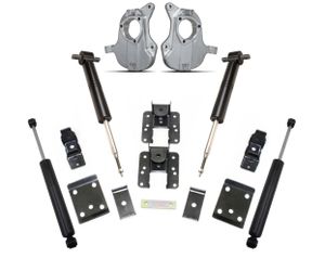 2016-2018 Chevy & GMC 1500 2wd Adjustable 3/5" or 4/6" Lowering Kit - MaxTrac