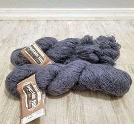 Kraemer Yarns Fountain Hill Brushed Mohair Color Quiet Y4007 100g 560yd 2 Hanks