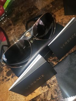 Versace name brand sunglasses shades