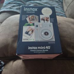 Brand New Instax Mini 40" Camera Bundle