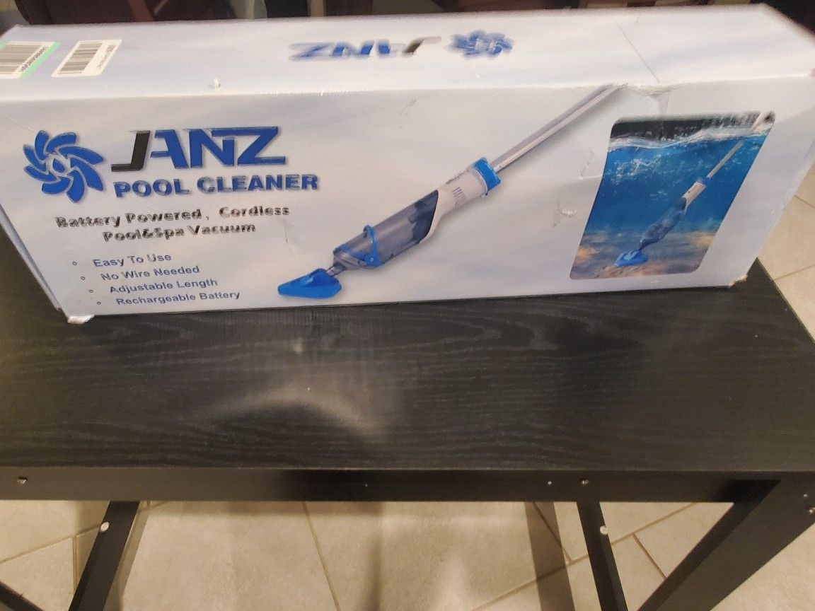 Janz Cordless Pool Vacuum Not Available 