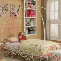 Twin carriage Bed frame