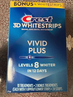 Crest 3D Whitestrips VIVID PLUS