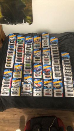 2$ each hotwheels, Batman cars are 4$ each