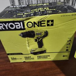 ONE+ 18V Lithium-Ion Cordless 1/2 in. Drill/Driver Kit with (2) 1.5 Ah Batteries, Charger, and Bag