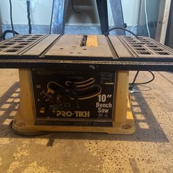 Pro-Tech 10” Bench saw