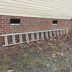 LADDER 28ft EXTENSION ALUMINUM