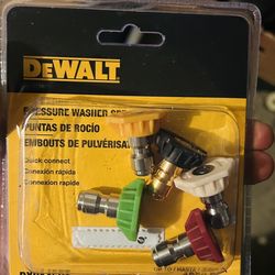 DeWalt Pressure Washer Nozzles Bits