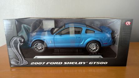 1:18 Scale Diecast 2007 Ford Shelby GT500 in Blue by ACME