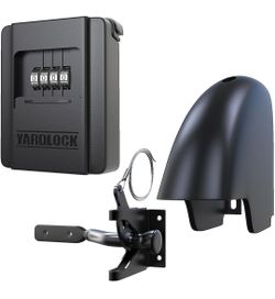 Gate Lock – Secure Keyless Fence Lock and Latch with 2-Way Access – Strong Durable System for Theft Prevention and Home Security, Easy Installation on
