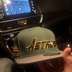 Houston Astros Fitted Hat Size 7 5/8