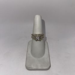 Duo Diamond Ring Engagement Set
