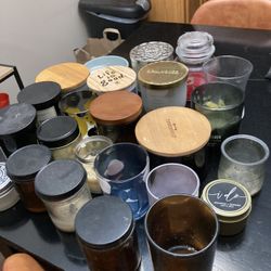 Empty Candle Jars (~25)