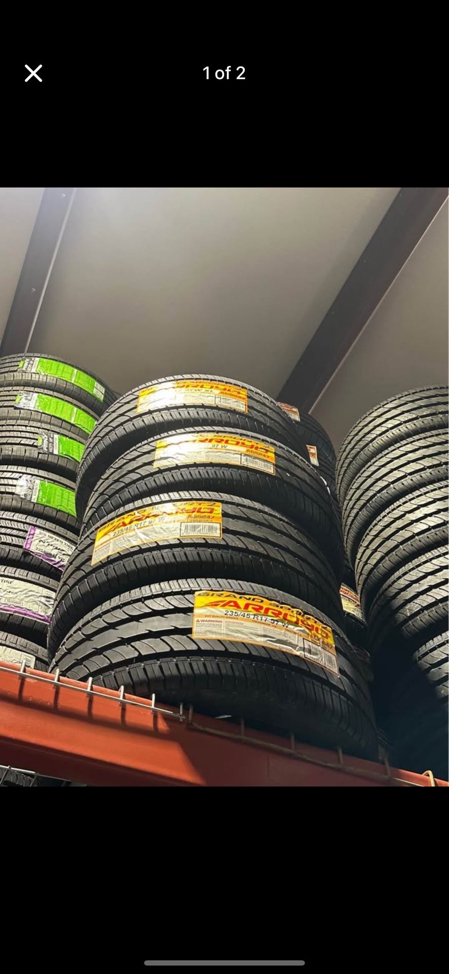 235/45/17 Arroyo Grand Sport A/S 97W Tires