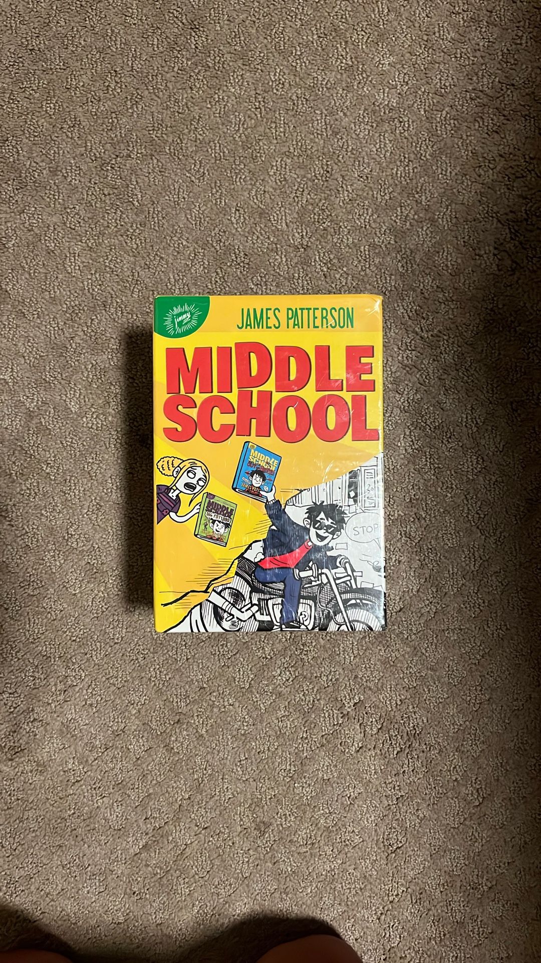 Middle School by James Patterson Books 1-4