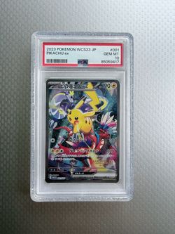 PSA 10 Pikachu ex 2023 Pokemon WCS23 JP #001