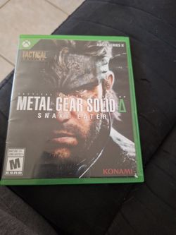 Metal gear solid snake eater series x