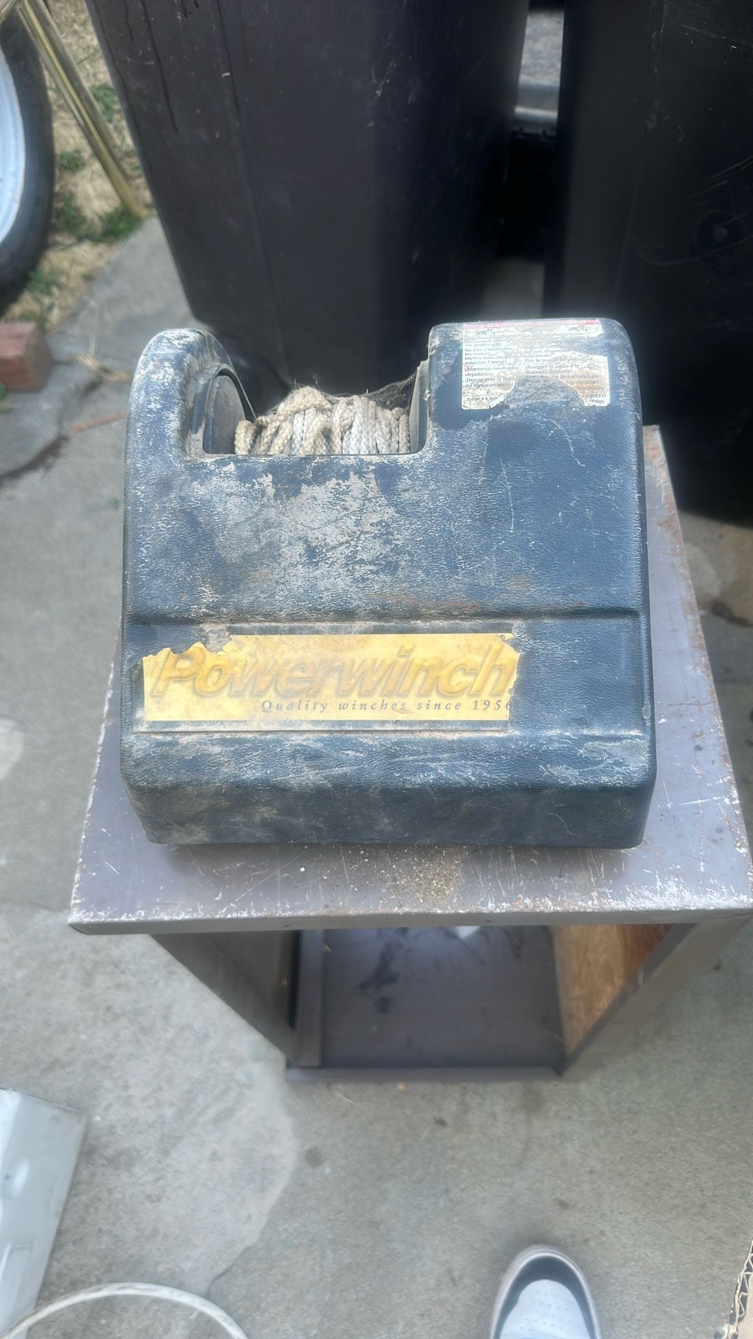 Boat Anchor Winch