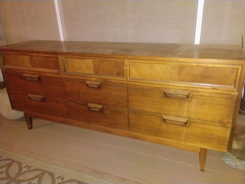Antique Mid Century Dresser