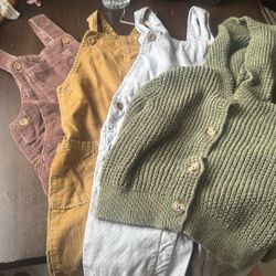 18-24 Month Carter And Little Planet Overalls 
