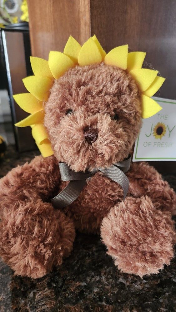 Brand New Sunflower Teddy w/tags