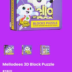 Mello Dees Block Puzzle (2 Pack) $20 both!!