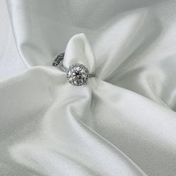 14k LAB Diamond Engagement Ring 