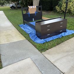 Queen Bed Frame And Dresser